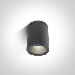 STROPNA SVJETILJKA LED/6W/3000K/440lm/35°/240V IP54 ANTRACIT