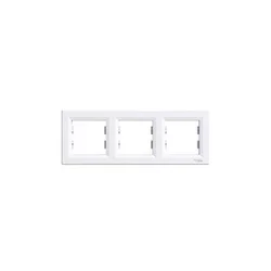 Schneider Electric PEPH5800321 Asphora trojni okvir, bel