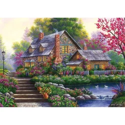 Ravensburger Slagalica Romantična koliba, 1000 Delova