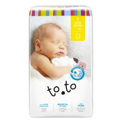 Tosama to.to pelene new born 2-5kg, 50kom