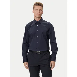 BOSS Srajca H-Joe 50549923 Mornarsko modra Regular Fit