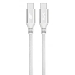 TB USB C - USB C kabel 1 m. 240 W bela