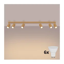 Brilagi - LED spot svetiljka CRESTO 6xGU10/10W/230V zlatna