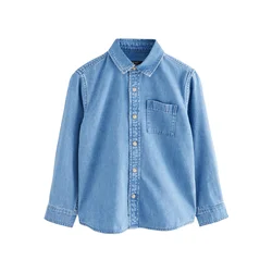 Next Srajca moder denim