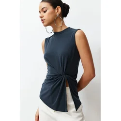 Trendyol Milla Ženska bluza, Siva