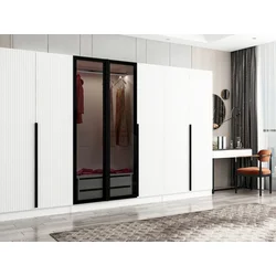 Hanah home Ormar Kale Plus 315x210x52cm Sivi