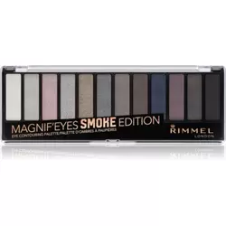 Rimmel London Magnif Eyes Contouring Palette paletka senčil za oči 14,16 g odtenek 003 Smoke Edition