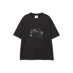 Pull&Bear Majica antracit/črna/off-bela