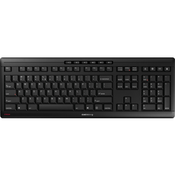 Cherry Contour Design Stream Wireless keyboard Universal RF Wireless + USB QWERTY US International Black