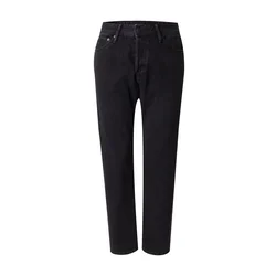 JACK & JONES Kavbojke Chris, črna