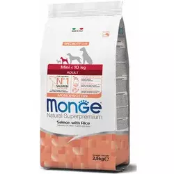 Monge Hrana Za Pse, Losos, Za Odrasle Pse Malih Rasa, Adult, 2.5kg