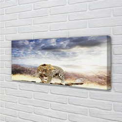 tulup.si Slika na platnu Panther oblaki 140x70 cm