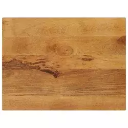 Stolna ploča 80x70x2,5 cm pravokutna od masivnog drva manga