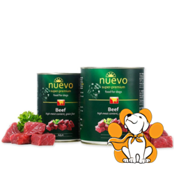 Nuevo Grain Free Beef 400g, Ukusna Vlažna Hrana Za Pse Na Bazi Govedine