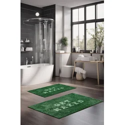 Lessentiel Maison Set prostirki za kupatilo CT-5398, 2 Komada, Zelena