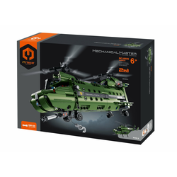 Gradbeni komplet helikopter 2v1 34 cm
