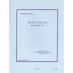 BOZZA:TROIS PIECES POUR 4 FLUTES