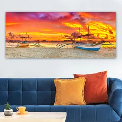 Opviq Slika na platnu 50x120cm