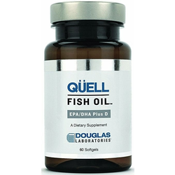 Douglas Laboratories QÜELL Fish Oil™ High EPA + DHA s vitaminom D3 - 60 Gel-kapsule