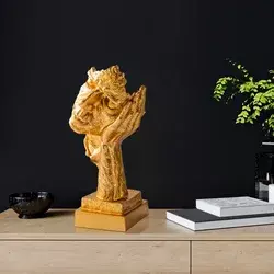 Aberto Design Dekorativna figura Yak-030-C, 16x33x14 cm