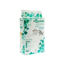 FERRIBIELLA Prostirke za pse Ultra, Sa hloroheksidinom, 60x60 cm, 20 komada