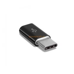 adapter MicroUSB na Type C-črn