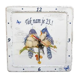Personalizirani sat za srebrni pir – poklon za 25 godina braka - 8. 1706