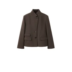 MANGO Blazer LEO rjava