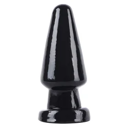 Hidden Desire Extreme Buttplug Cone Head Large 17cm Black