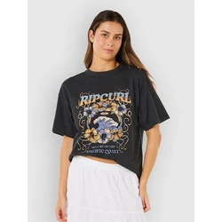 Rip Curl Pacific Coast Heritage ženska majica washed black