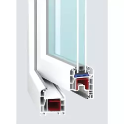 Okno Solid Elements ECO (600x600 mm, PVC, desno, brez kljuke)