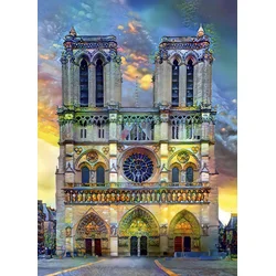 BlueBird - Puzzle Notre-Dame de Paris Cathedral - 1 000 kosov