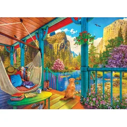 EuroGraphics Puzzle Hamaka z razgledom XL 500 kosov
