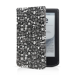 CONNECT IT Kovček Doodle za PocketBook 629/634, DOODLE-BLACK