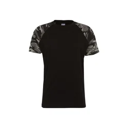 Urban Classics Majica črna/bela