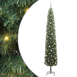 Umjetno božićno drvce Zelena 270 cm PVC i čelik i plastika