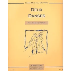 DEFAYE: DEUX DANSES, TRUMBONE ET piano NOTE