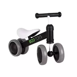 ECO TOYS Bicikl guralica, Crni