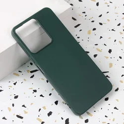 Torbica Shell Velvet za Xiaomi Redmi 13C tamno zelena