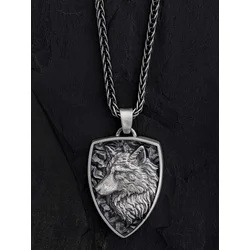 REYTEL Obeski WOLF srebrna