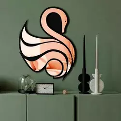 Wallity Ogledalo Ozgl527, 36x48 cm, Rose-gold