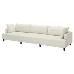 UPPAKRA Modularna sofa s 4,5 sedišta, Axvall prljavobela