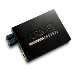 PLANET FT-801 network media converter 100 Mbit/s 1310 nm Multi-mode Black