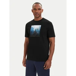 BOSS Majica Creature 50561861 Črna Regular Fit
