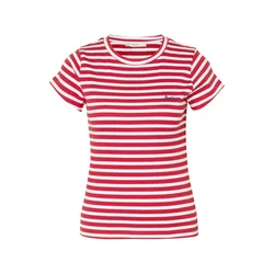 Pepe Jeans Majica MERIDA rdeča/bela