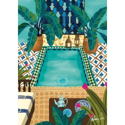 Pieces & Peace - Puzzle Blue Riad - 1 000 kosov