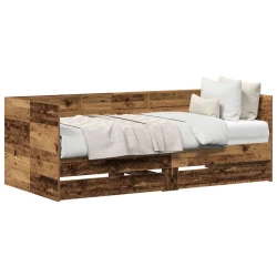Krevet na dan Staro drvo 90 x 200 cm Konstruirano drvo