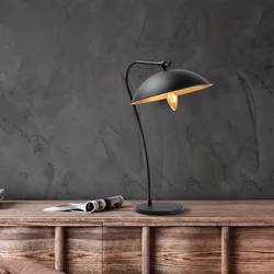 Opviq Stona lampa E14 Socket, Crno-Zlatna