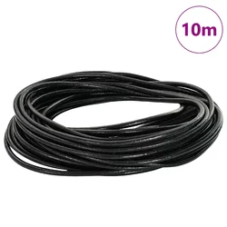 Kožni konop Crna O3 mm x 10 m Koža