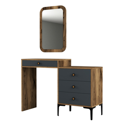 HANAH HOME Komoda Lizbon 543 Walnut Anthracite